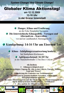 Klimaaktionstag-Graz-Plakat