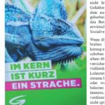 Wahlplakat der GRÜNEn